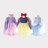 在飛比找ETMall東森購物網優惠-白雪公主進口女童生日派對連衣裙