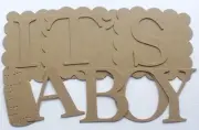 CREATE a PHRASE - 2" Elegant Letters w/ Scallop - Custom Chipboard Lettering
