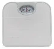 130kg Mechanical Bathroom Scales Weight Checker Kilo Kg Kilograms - White