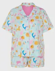 NWT PLUS SIZE 1+ / 16 - 18 LADIES PETER ALEXANDER ZODIAC PYJAMA SET & BAG