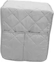 WEKADRIN Deep Freezer Covers Kitchen Toaster Covers Coffee Makers Machine Cover Gray Easy Wash