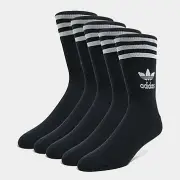 adidas Originals 5-Pack Mid-Cut Crew Socks