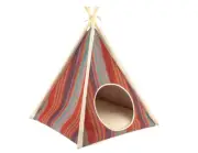 P.L.A.Y. Pet Lifestyle and You Desert Horizon Teepee Tent Pet Bed New open box