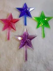 4 Pack Large Classic Stars for Ceramic Christmas Tree Toppers