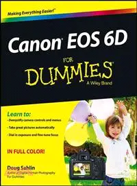 在飛比找三民網路書店優惠-Canon EOS 6D for Dummies