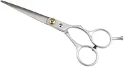 Straight Scissors Haircut Tool Barber Shears Hair Scissors Stainless Steel Scissors Silver