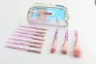 Makeup Brushes Set 10Pcs Face Blush Powder Foundation Brusher Cosmetic With Bag