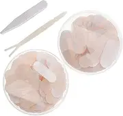 Mikinona 2 Boxes Hooded Eyes Eyelid Tape Kit Eye Strips Invisible Lifter Strips Comfortable Soft Material for Effortless Application and