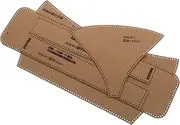 COHEALI 1 Set DIY No Cut Paper Handbag Template Set Creative Purse Making Stencils for Handbags Baguette Bags Underarm Bags Easy Crafting for All Skill Levels Durable Multifunctional