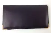 St. Thomas Black Pocket Wallet Paris Calf by Geoffrey Beene