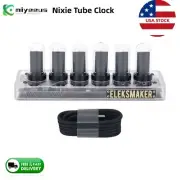 Eleksmaker Elekstube IPS PR2 RGB Nixie Tube Clock with WiFi and Bluetooth *US