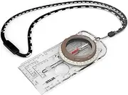 Silva Compass 5 - Trusted by NATO Forces - Navigation Compass for Advanced Users and Professionals - Scale 1:25k 1:40k 1:50k mm & in - Rotatable Housing - Military