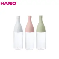 在飛比找Yahoo奇摩購物中心優惠-HARIO香檳造型耐熱玻璃冷泡瓶(三色任選) 公司貨 800