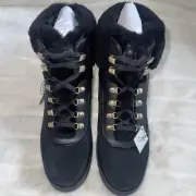 Cole Haan Zerogrand Explore Upstate Hiker Black/Shearling/Black Water Proof Boot