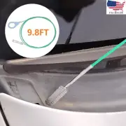 9.84FT Car Sunroof Drain Cleaning Tool Flexible Drain Brush Long Tube Cleaner US (for: Volkswagen)
