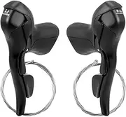 Mountain Shifters | 2 * 7 8 9 10 11 Speed Brake Levers Mountain - Diameter 0.93-0.95in Professional Left Right Brake Lever Shifter Set for