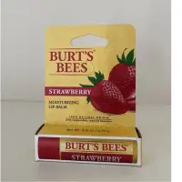 在飛比找蝦皮購物優惠-Burt’s Bees 草莓護唇膏4.25g
