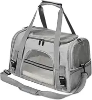 Whtkoph Pet Carrier Bag Travel Kitten Carrier Portable Handbag Foldable Little Dog Carrier Handheld for Puppies
