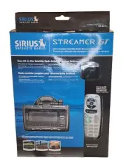 Sirius Satellite Radio Streamer GT Ultra Compact Receiver with Vehicle Kit NEW