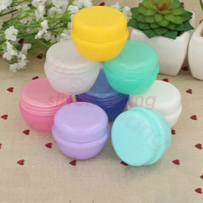 5-50g Face Cream Lip Balm Eyeshadow Makeup Cosmetic Bottle Vouge Container Box
