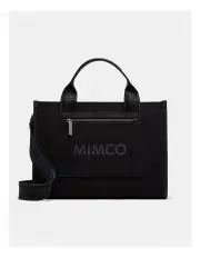 [Mimco] Patch Tote Bag in Black Gunmetal