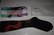 NEW IN PACKAGE, FLD COMPRESSION SOCKS SIZE: S/M KNEE HIGH MODERATE COMPRESSION