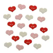Sweet Hearts 4325 - Buttons Galore - Valentine's Day - Craft Sewing Scrap