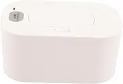 BESTonZON Wipe Warmer Changing Essentials Wet Dispenser Heating Baby Heated Facial Holder Portable Heater Refillable Wipes Container Tissue Warmer Wipes Warmer Travel Wipe Container White Pp