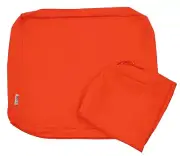 Multi Pack Outdoor Seat Chair Patio Cushion Pad Duvet Cover Cases 18X16X4" Tango