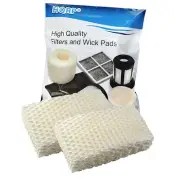 2-Pack HQRP Wick Filter for Relion RCM832 RCM-832 RCM-832N / D13-C WF813 HC832
