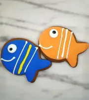 Clown Fish 32g Gingerbread Honey bread Biscuit Cookie (Mixed Colours) #841