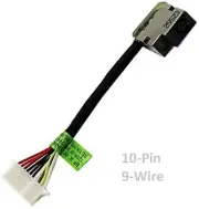 HP Pavilion 15-BC 15T-BC 15-BC018ca 15-BC020nr DC POWER JACK Cable 799751-S50 #