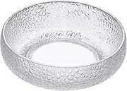 ABOOFAN Stylish Glass Bowl Set 430ml Salad Bowl for Snack Salad Dessert Serving Meal Prep
