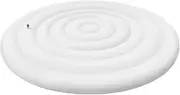 57.1 Ft Inflatable Hot Tub Lid | Foldable Lazy Spa Inflatable Lid | Round Thermal Hot Tub Cover | Quick and Easy Inflation and Deflation Valve Windproof Rain-Proof Snow