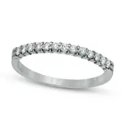0.25 CT. T.W. Natural Diamond Band in Solid 14K White Gold
