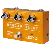 Joyo R-10 Guitar NARCAR Analog Delay Pedal Vintage Footswitch Accessory DC 9V