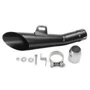 51mm Exhaust Systems Muffler Pipe For Yamaha YZF R6 04-17 Stainless GP Universal 15953 TITANIUM