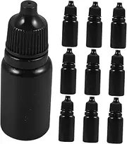 GANAZONO 24Pcs Eye Dropper Bottles Dark Containers for Essential Oils Eye Drops Liquids Portable Durable Airtight Design for Travel and Outdoor Use
