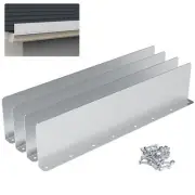 4 Pack Gutter Valley Splash Guards Downspout Diverter Roof Rain Gutter Guards