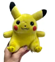 Vintage Hasbro Nintendo Pokemon Pikachu 10 Inch Multicolor Plush Stuffed Animal