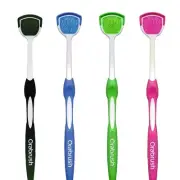 Soft Bristles Tongue Brush for orabrush - Gentle on Gag Reflex，Ergonomic Desi...