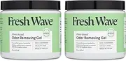 Fresh Wave Odor Removing Gel, 15 oz. | Pack of 2 | Odor Absorbers for Home | Safer Odor Relief | Natural Plant-Based Odor Eliminator | Every 15 oz. Lasts 30-60 Days | for Cooking, Trash & Pets
