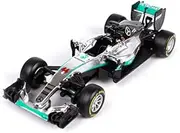 Bburago Mercedes F1 W07 Hybrid #43 Diecast Model Car 2016 Silver Lewis Hamilton 38026