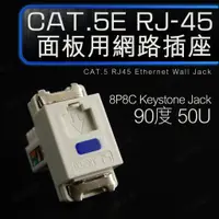 在飛比找蝦皮購物優惠-【健新電子】CAT.5e 面板用(含打線上蓋)資訊卡座 壁內