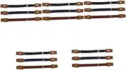 [BESTYASH] Children's Belt Elastic Waistbands Stretchy Belt for No Buckle Elastic Belt Elastic Belt Without Buckle Belt Skirts Belt Waist Belts Coffee Pu