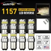 8pcs 1157 23SMD LED Turn Signal Parking Backup Reverse Light Bulb BAY15D P21/5W (for: Volvo)