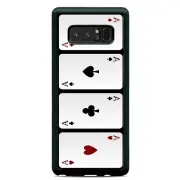 Aces Hearts Poker Cards Case Cover Samsung Galaxy S23 S22 Plus Ultra S21+ S20