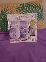 Members Mark Wheat Straw Kid's Tableware 20 Piee Set