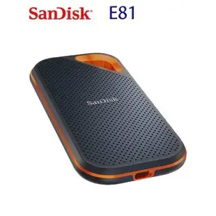 【喬格電腦】SanDisk E81 Extreme Pro Portable SSD 4TB 行動固態硬碟