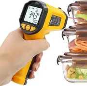 Thermometers Infrared,Non-Contacts Industrial Thermometers | Real-Time Gauge High Precision Rapid Response for Equipment Maintenance Monitoring Home Production